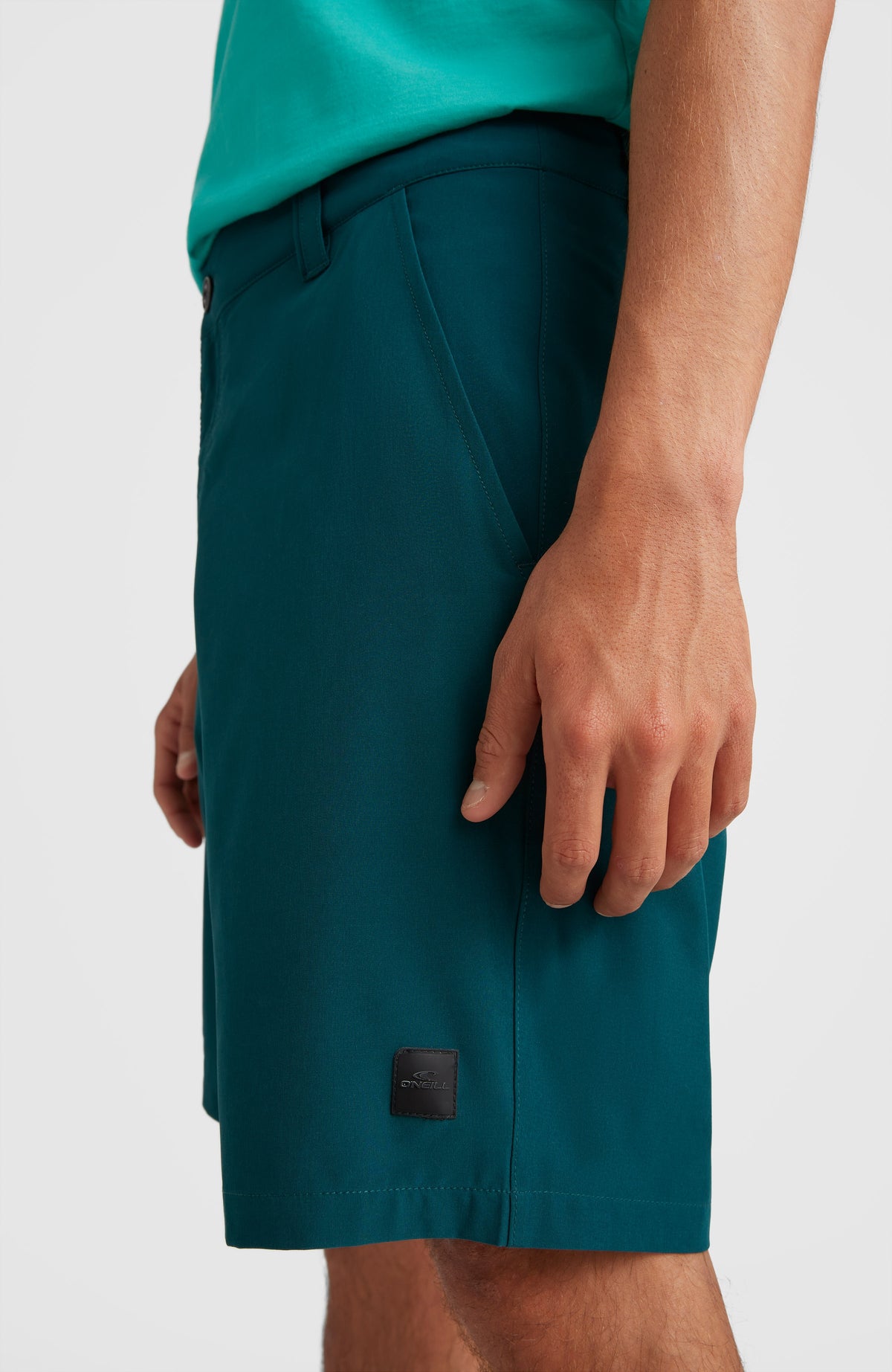 Short Hybrid Chino | Deep Teal