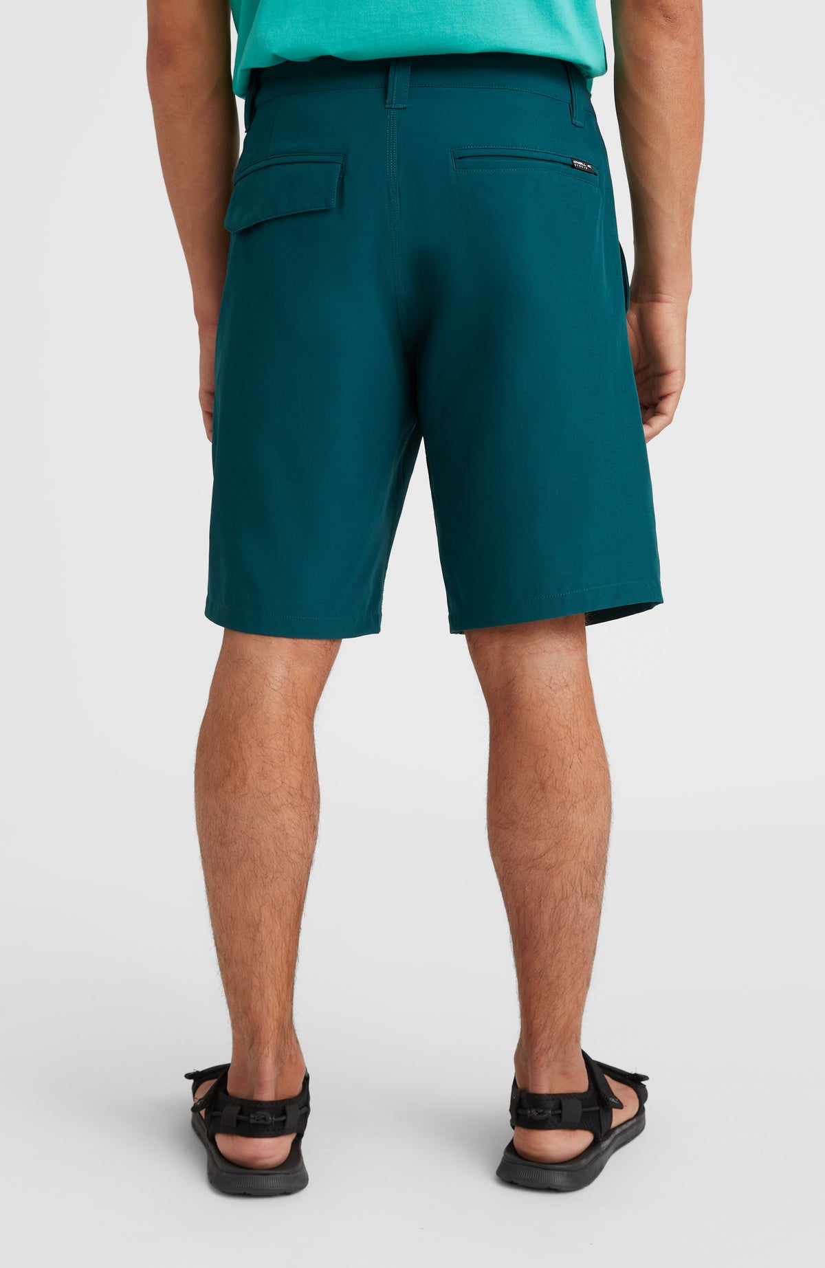 Short Hybrid Chino | Deep Teal