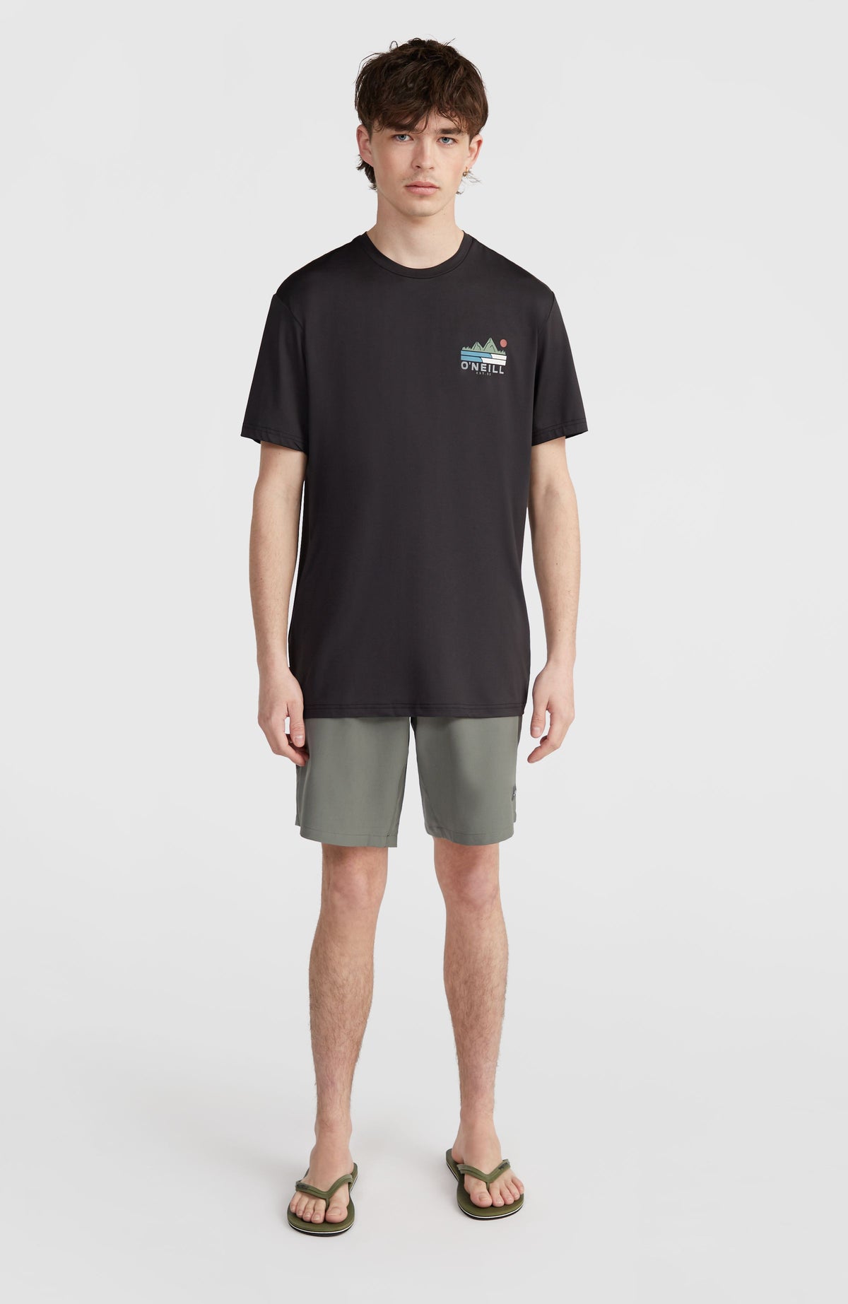 Short Hybrid Chino | Military Green