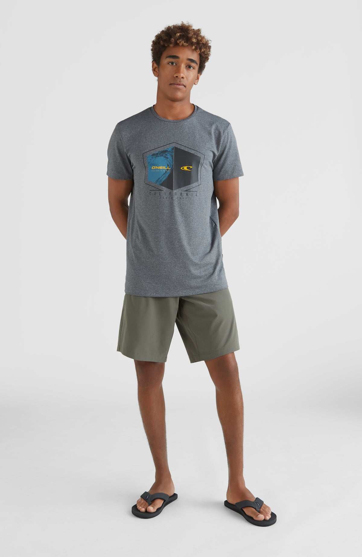 Short Hybrid Chino | Military Green
