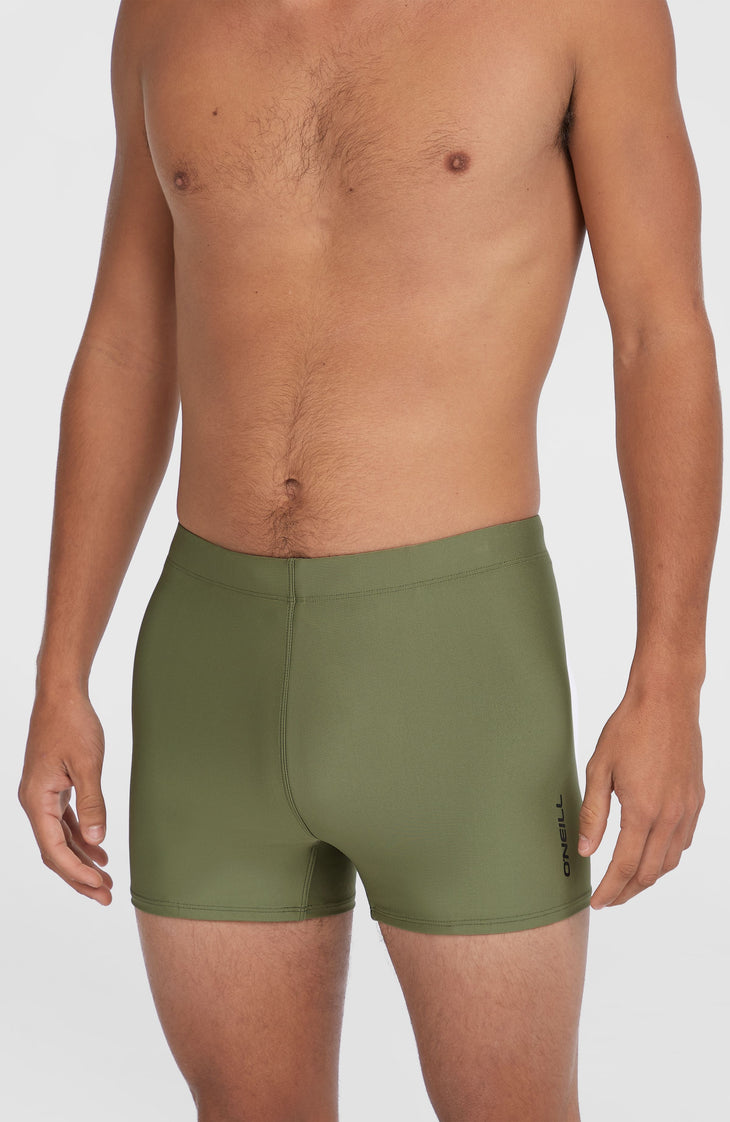Essentials zwemboxer | Deep Lichen Green