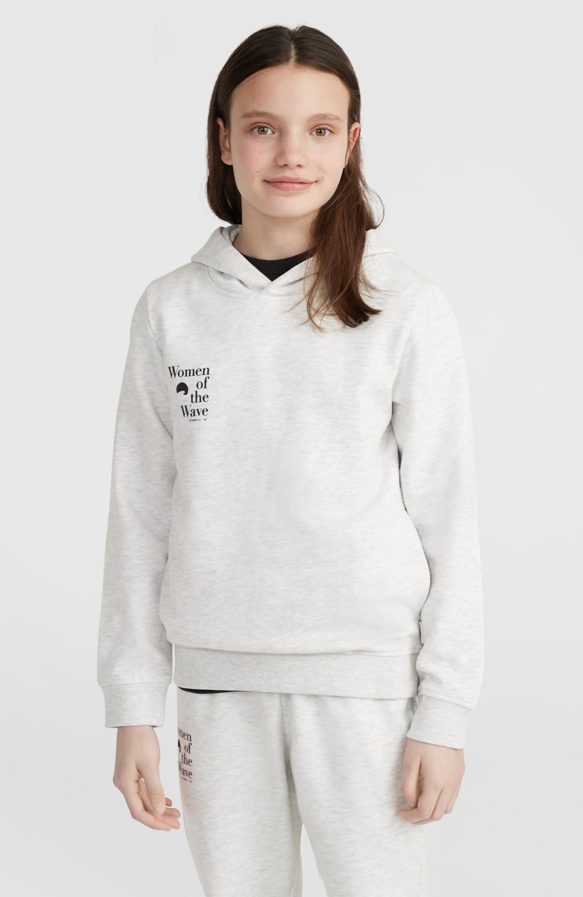 Women of the Wave hoodie | White Melange