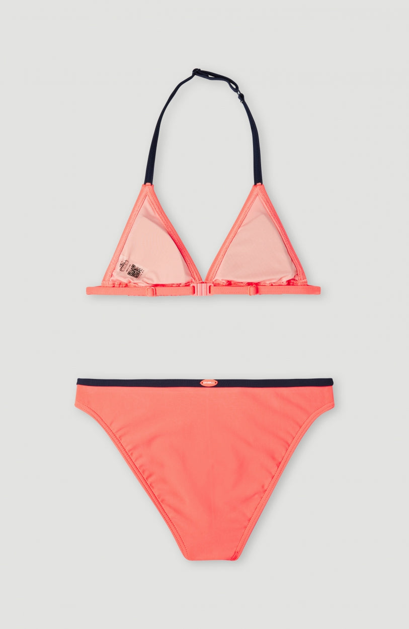 Bikini Essentials Triangle | Neon Coral