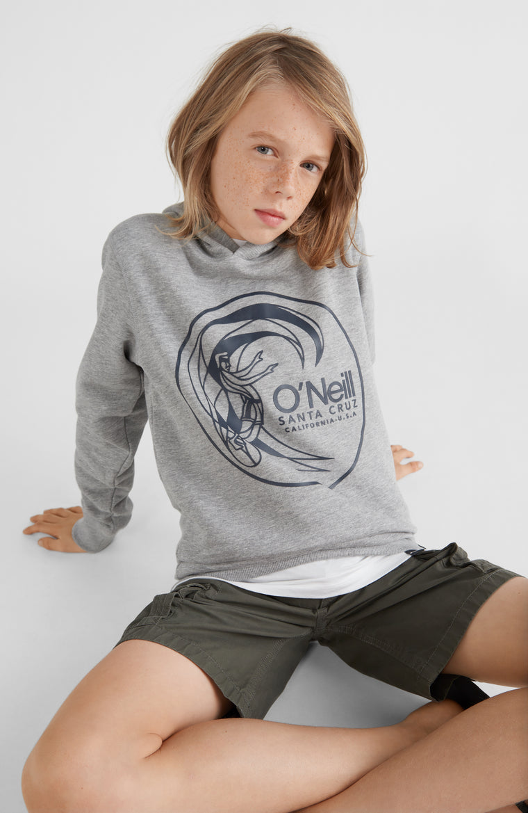 Circle Surfer Hoodie | Silver Melee Circle Surfer Hoodie | Silver Melee