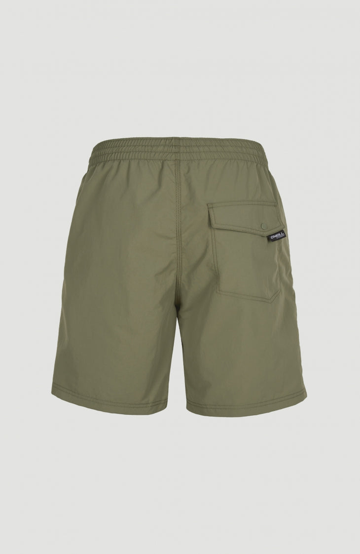 Vert Swim Short | Deep Lichen Green
