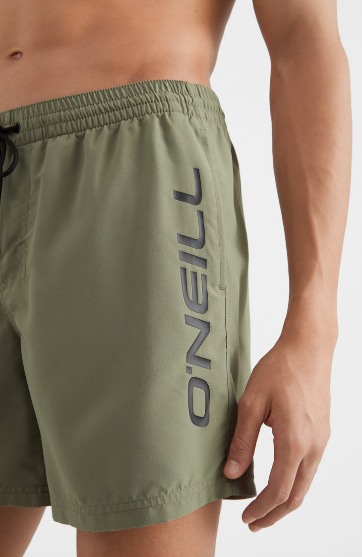 Cali Swim Short | Deep Lichen Green