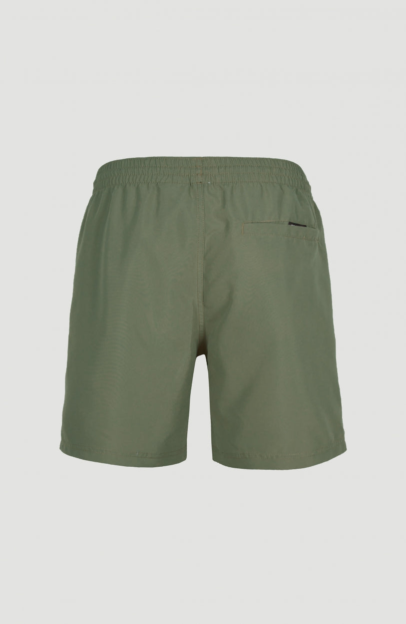 Cali Swim Short | Deep Lichen Green