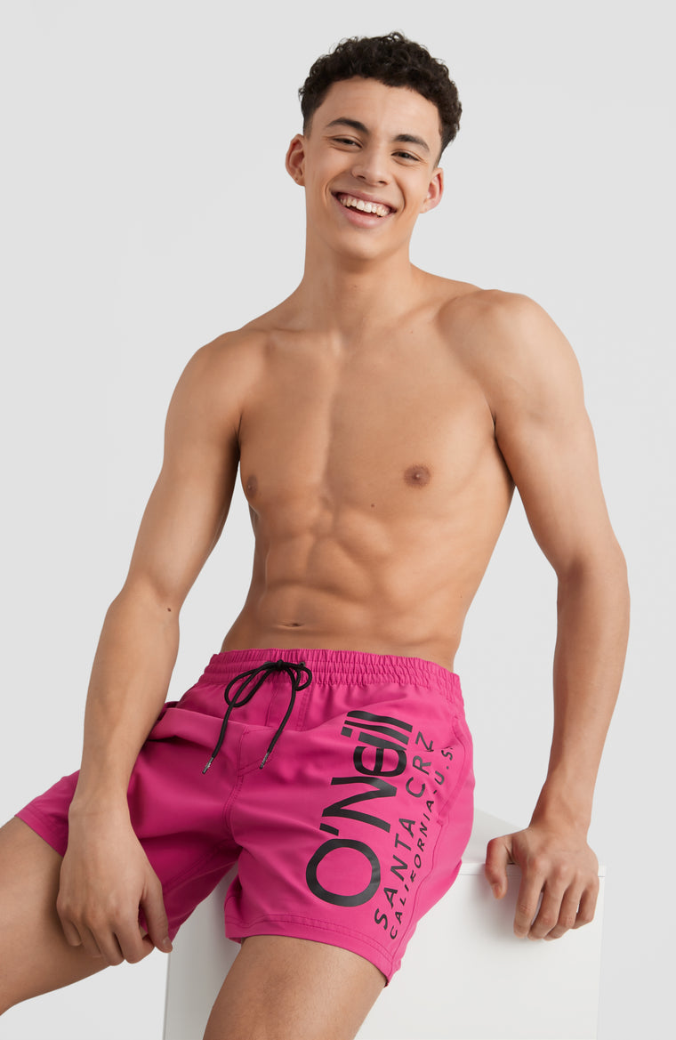 Original Cali Swim Short | Fuchsia Red Original Cali Swim Short | Fuchsia Red