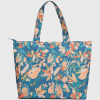 Coastal Print totebag | Blue Painted Tropics