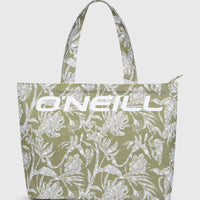 Coastal Print totebag | Green Textured Jungle