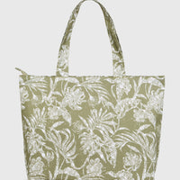 Coastal Print totebag | Green Textured Jungle