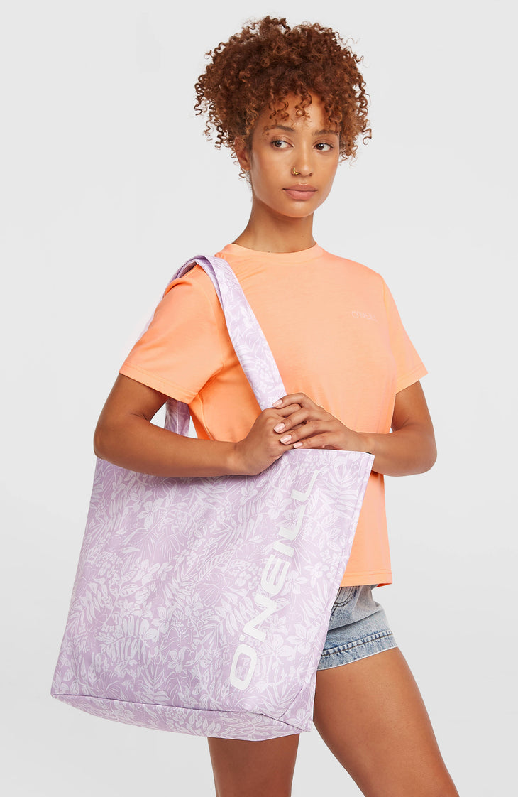 Coastal Print totebag | Purple Island Sky