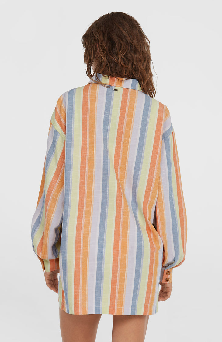 Beach Vintage lange blouse | Vintage Stripe