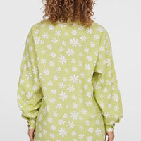 Beach Vintage lange blouse | Green Daisyline