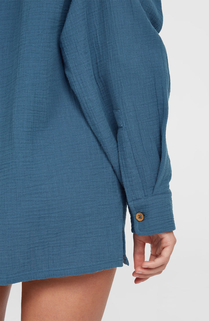 Brenda blouse | Copen Blue