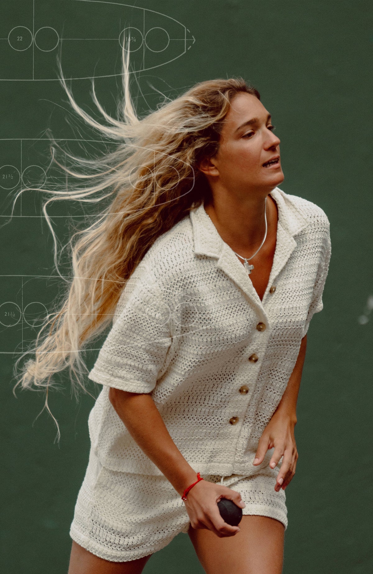 O'Riginals Crochet blouse | Snow White