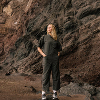 UTILITY TRAIL JUMPSUIT | Raven