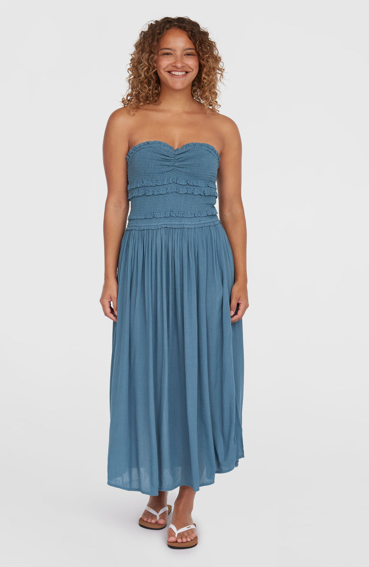 Devyn midi-jurk | Copen Blue