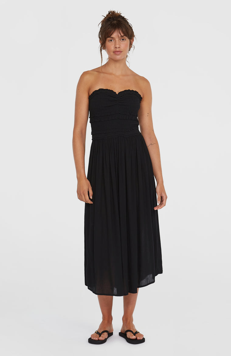Devyn midi-jurk | Black Out
