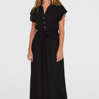 Lori Maxi overhemdjurk | Black Out