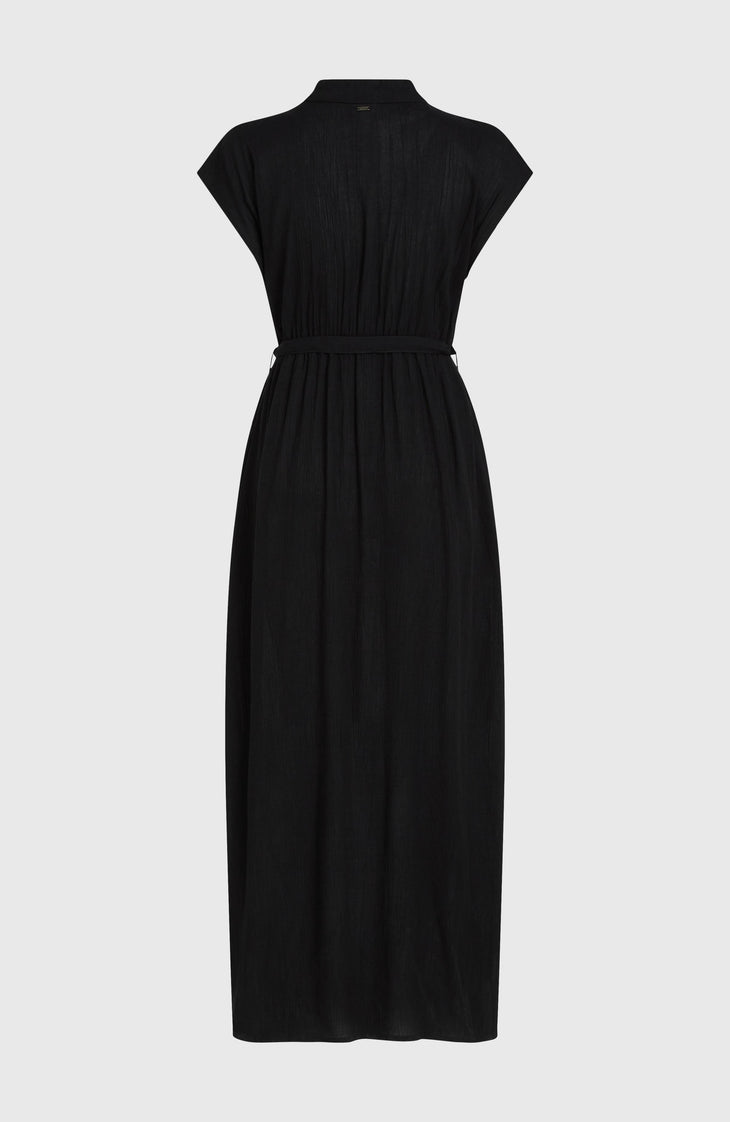 Lori Maxi overhemdjurk | Black Out