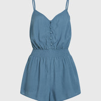 Playsuit met knoopsluiting en dunne bandjes | Copen Blue