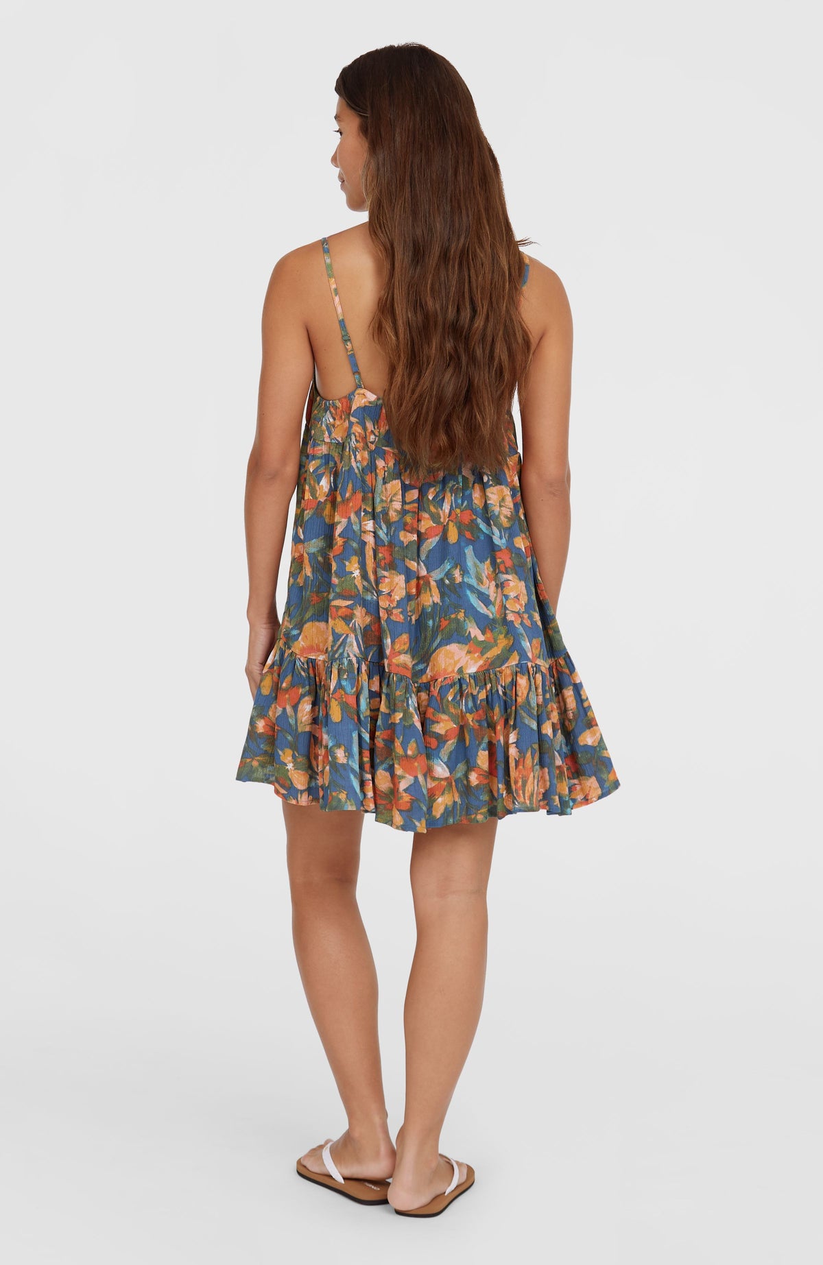 Rilee jurkje | Blue Painted Tropics
