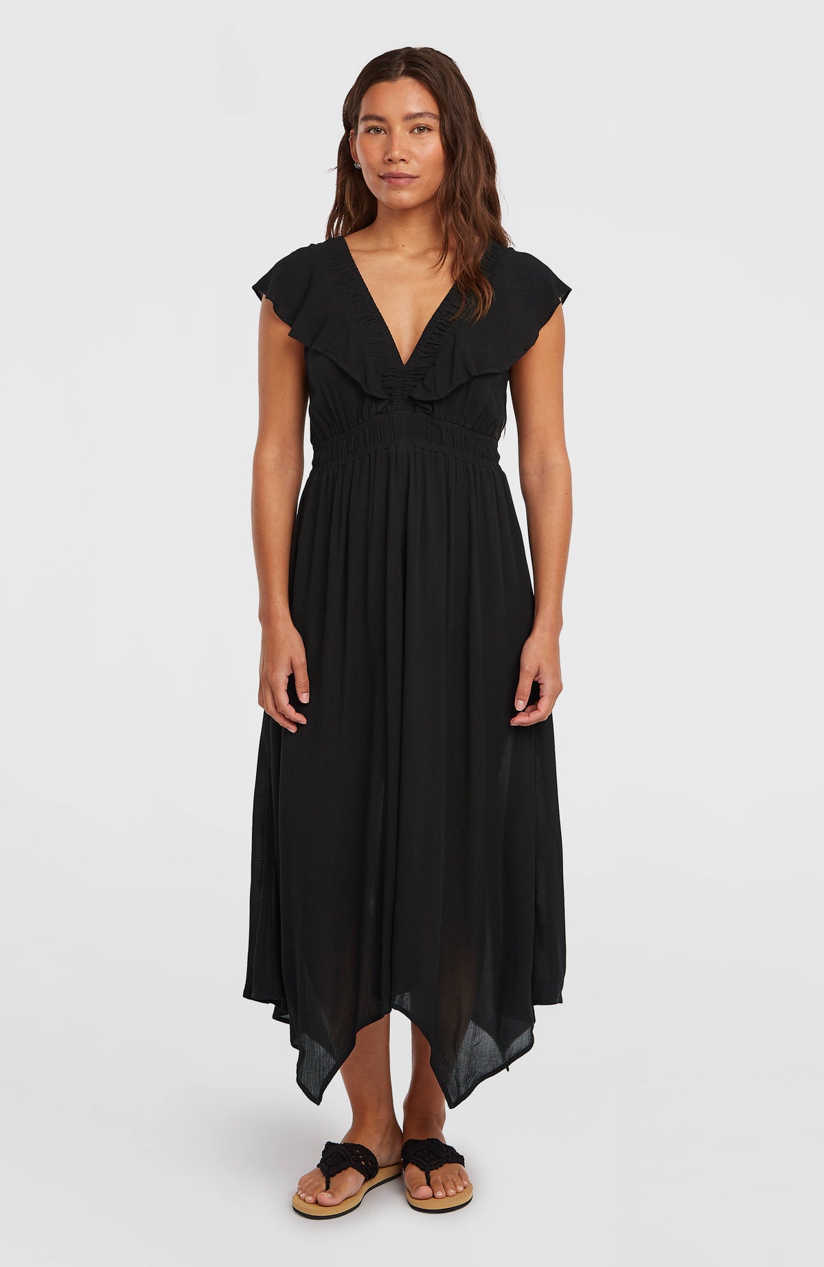 Must-Have midi-jurk | Black Out