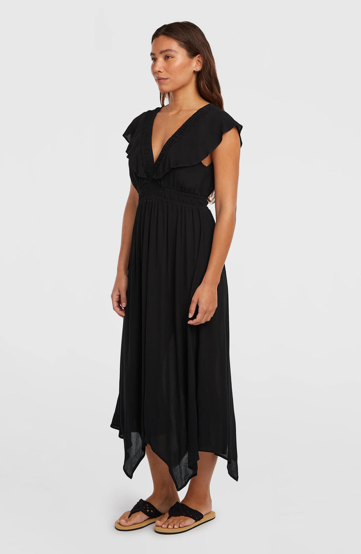 Must-Have midi-jurk | Black Out