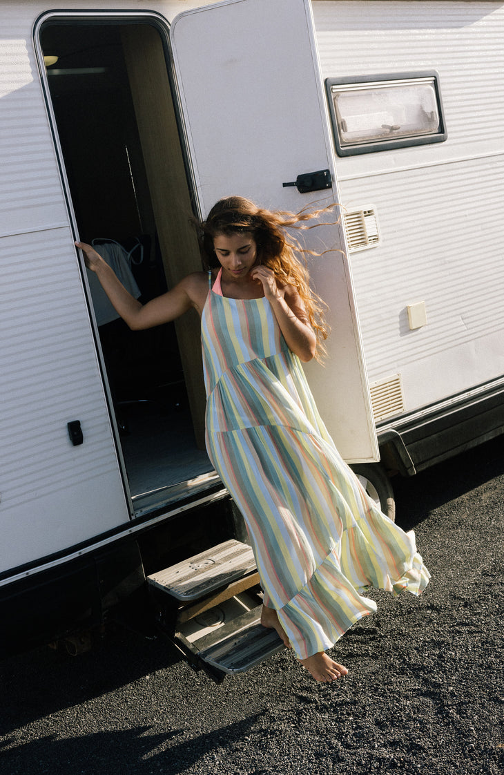 Devyn maxi-jurk | Multi Must Haves Stripe