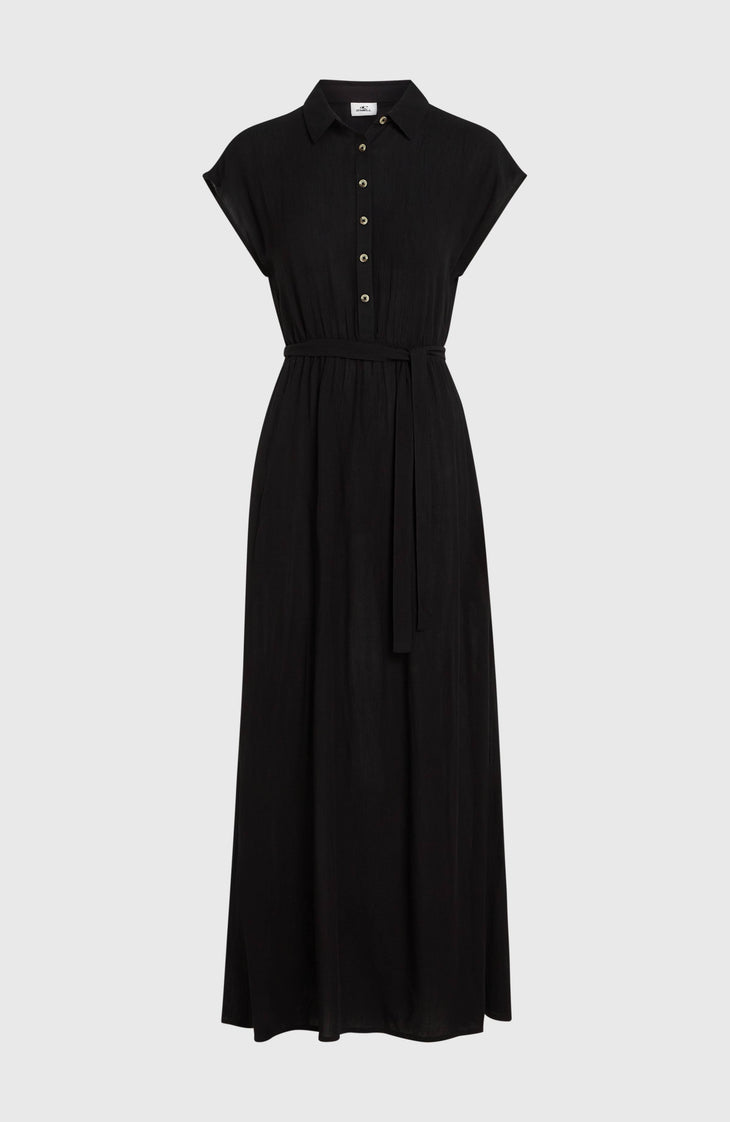 Lori Maxi overhemdjurk | Black Out