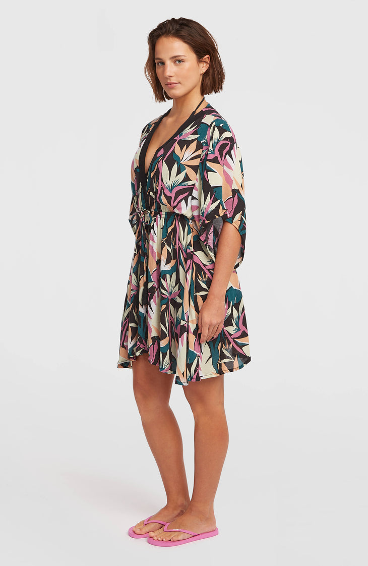 Essentials Tokeena strandjurk | Black Wmns Tropicana