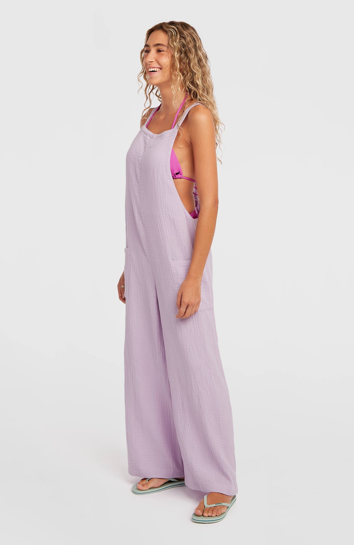 Brenda Structured tuinbroek | Pale Lavender