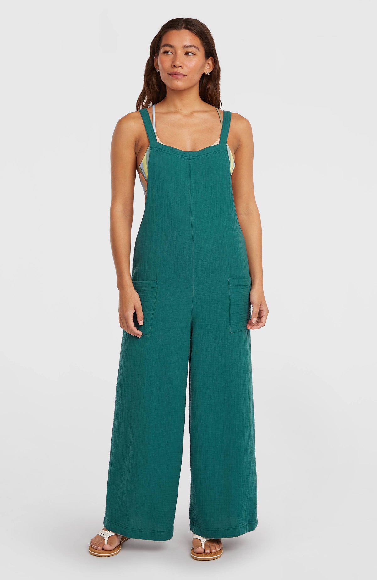 Brenda Structured tuinbroek | Botanical Heat