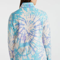 Vest Clime Printed Fleece | Pink Tie Dye