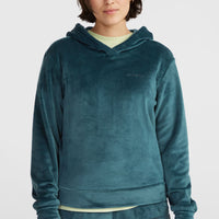 Velour fleecehoodie | Alma Steel