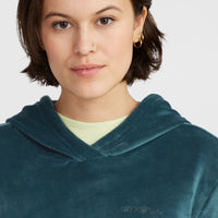 Velour fleecehoodie | Alma Steel