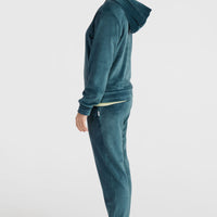 Velour fleecehoodie | Alma Steel