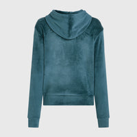 Velour fleecehoodie | Alma Steel