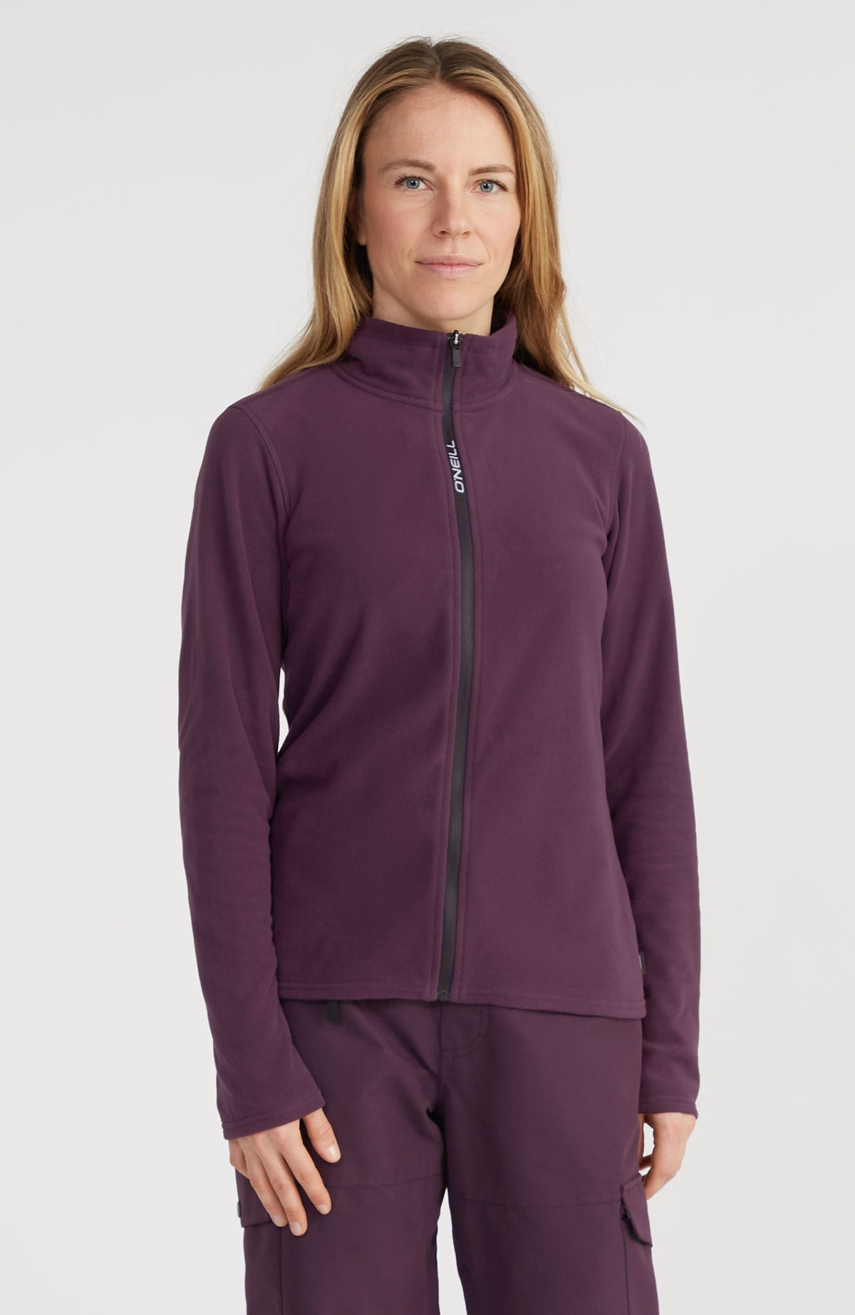 Jack's Polartec® 100 fleecevest met volledige rits | Aubergine