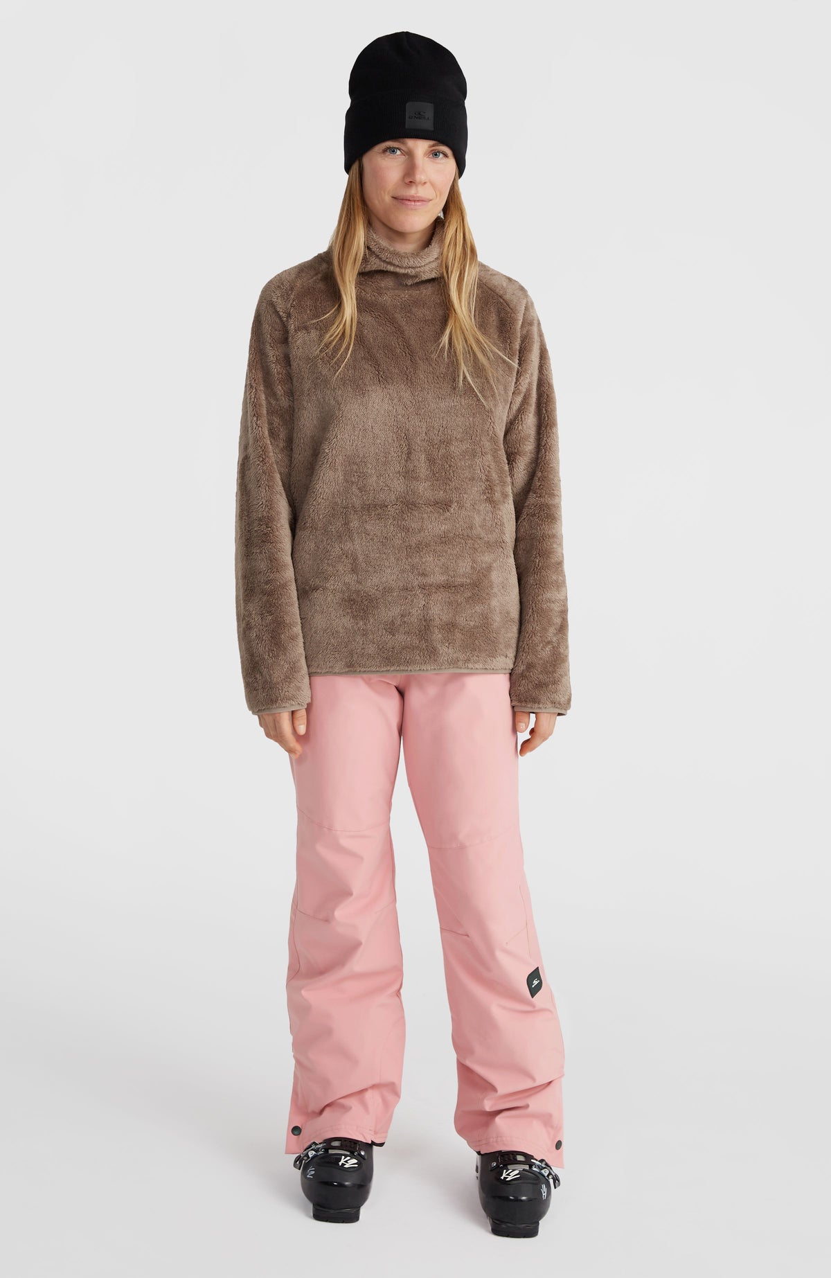 Hazel fleecetrui | Concrete