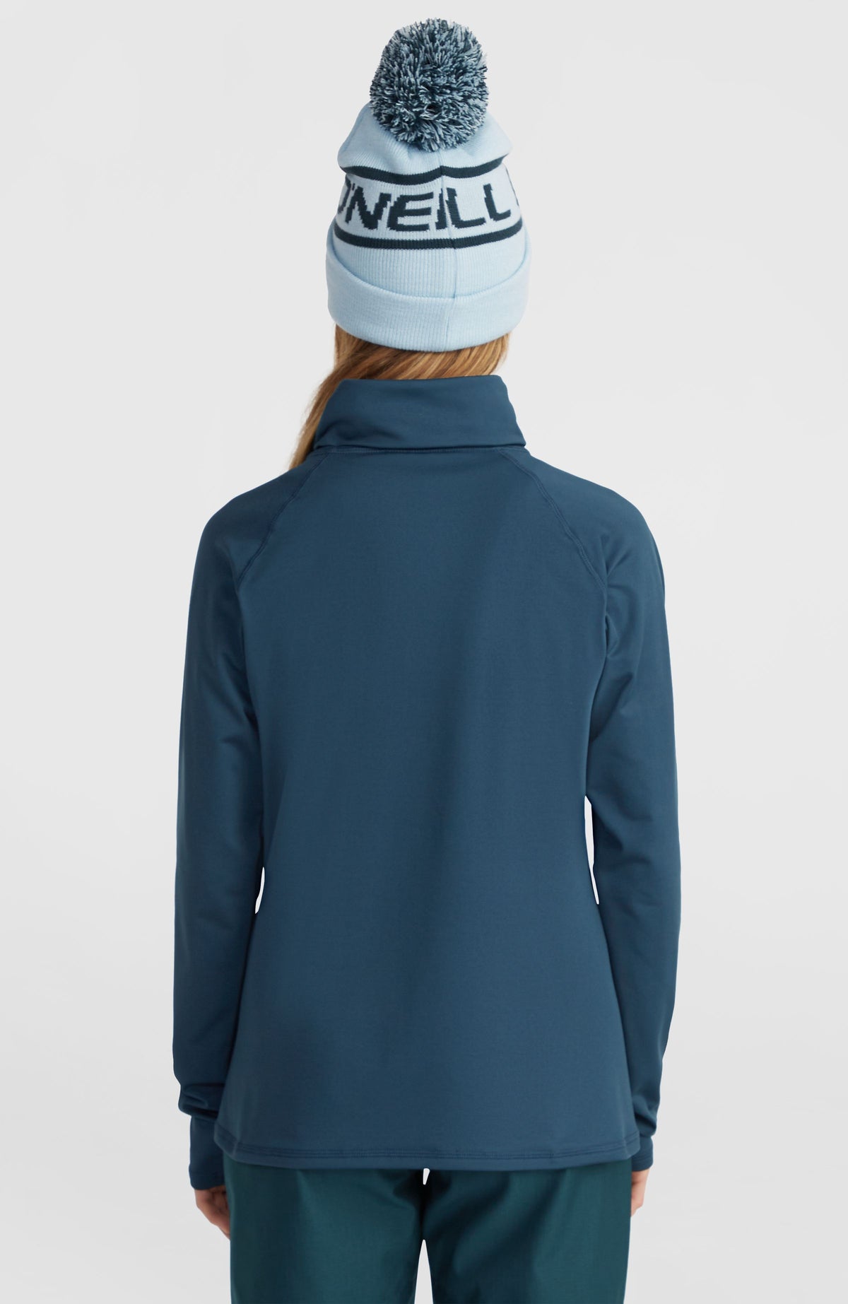 Hydrowick fleecetrui met halve rits | Alma Steel