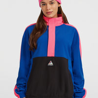 FWC'Play Polartec® fleecetrui met hoge rits | Active Blue Colour Block