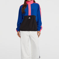 FWC'Play Polartec® fleecetrui met hoge rits | Active Blue Colour Block