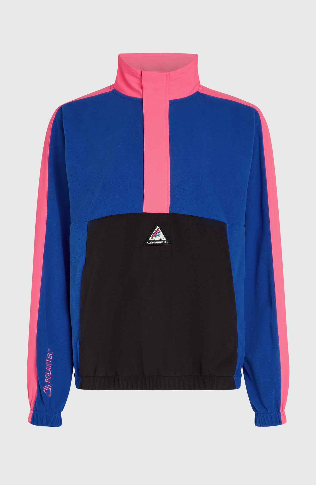 FWC'Play Polartec® fleecetrui met hoge rits | Active Blue Colour Block