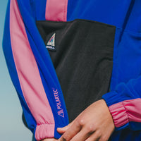 FWC'Play Polartec® fleecetrui met hoge rits | Active Blue Colour Block