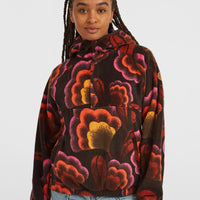 O'Riginals Superfleece hoodie | Brown Originals Flower