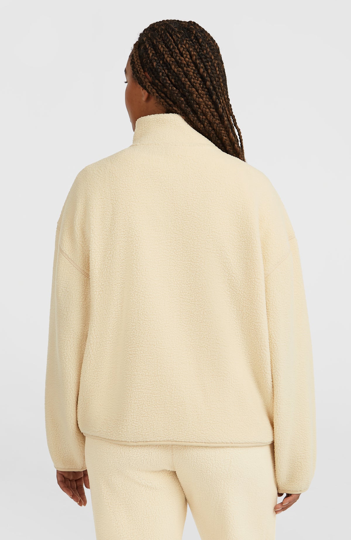 Must-Have High-Pile fleecevest met volledige rits | Macaron