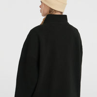 Must-Have High-Pile fleecevest met volledige rits | Black Out