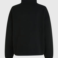 Must-Have High-Pile fleecevest met volledige rits | Black Out
